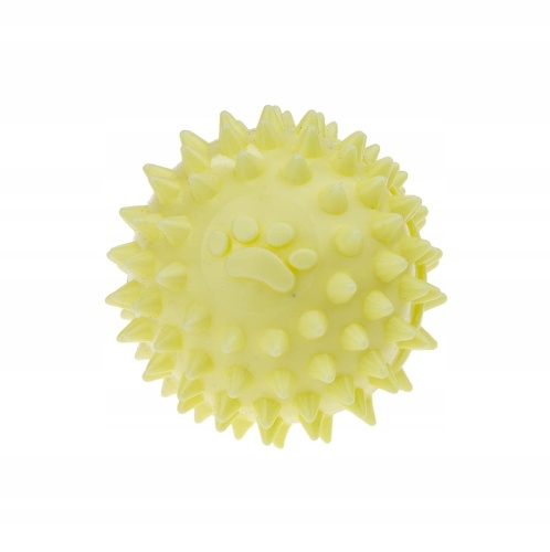 ZABAWKA dla psa GRYZAK piłka jeżyk 6 cm