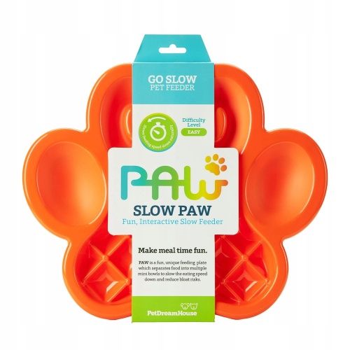 Miska SPOWALNIAJĄCA jedzenie dla psa SLOW PAW taca
