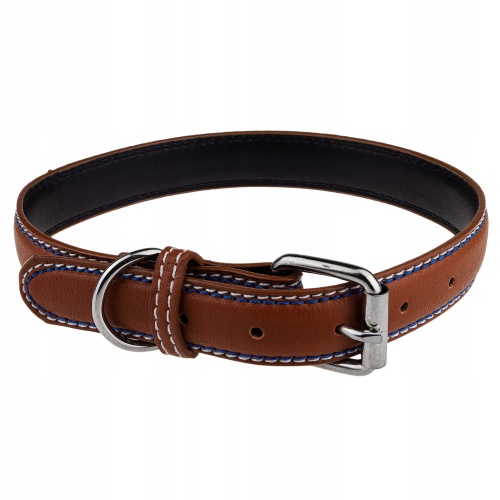 Obroża dla średniego psa z EKO skóry M (27-36cm)
