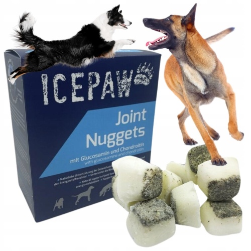ICEPAW Joint Nuggets przekąska energetyczna z glukozaminą i chondroityną