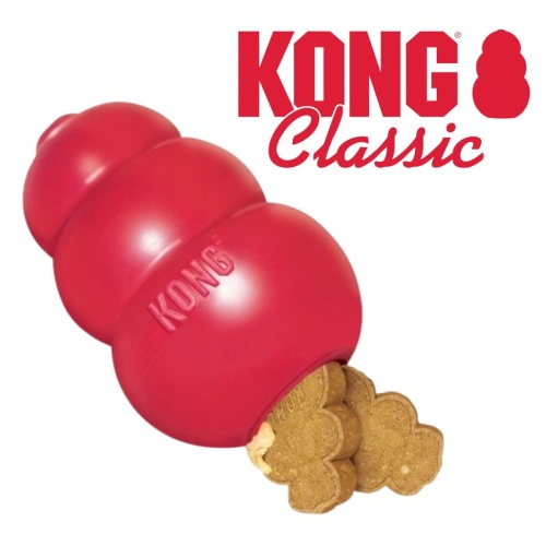 KONG CLASSIC zabawka dla psa na przysmaki jedzenie bałwanek XS