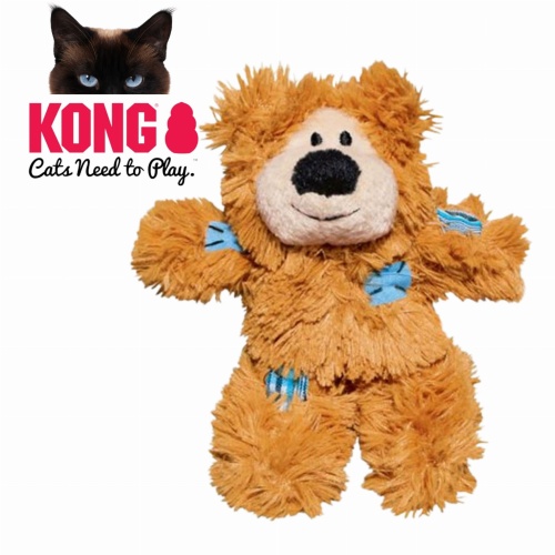 KONG SOFTIES BEAR zabawka dla kota MIŚ z kocimiętką