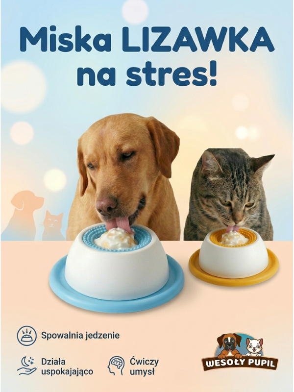 Lizawka na stres WesolyPupil.pl
